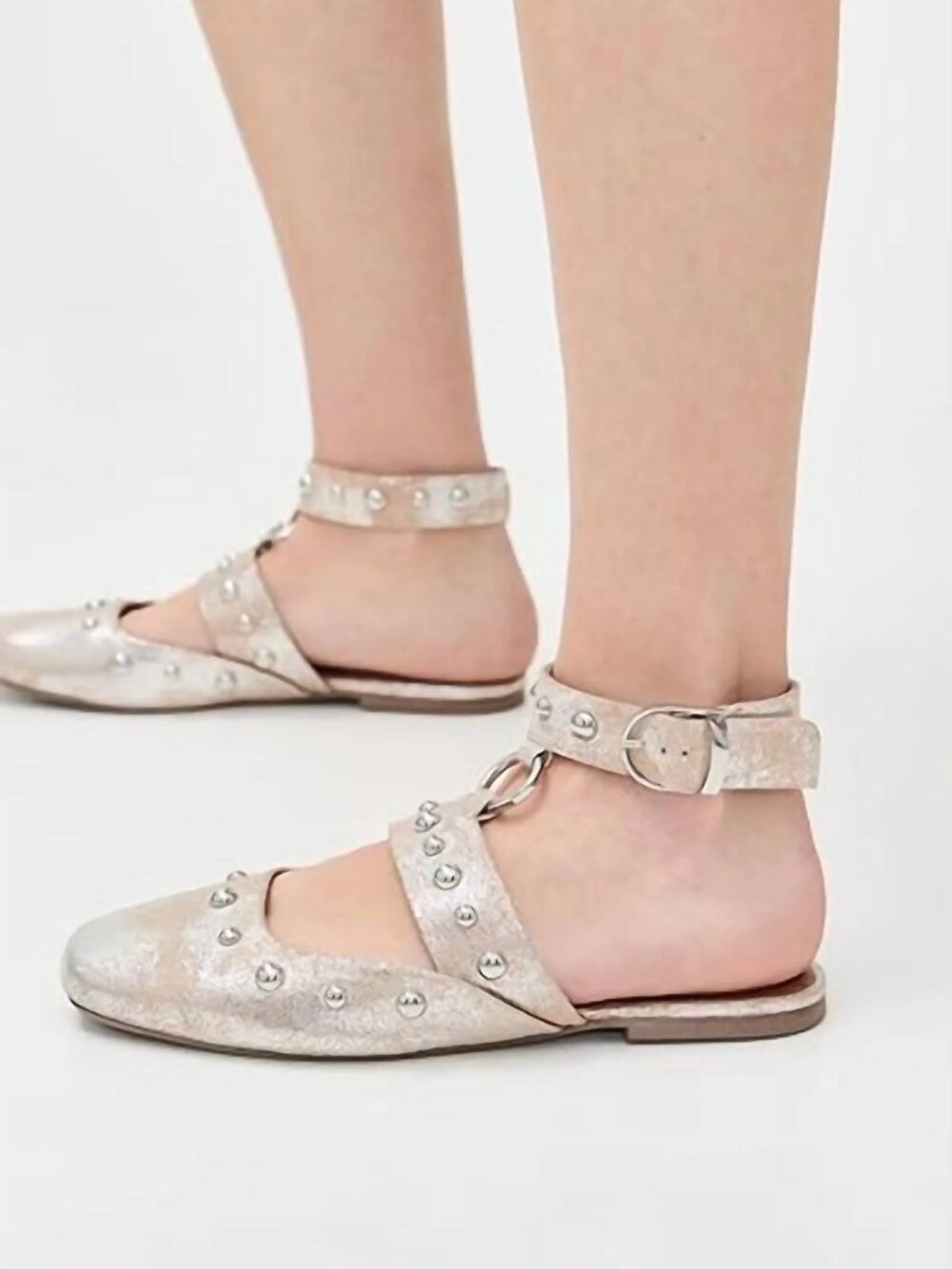 FREE PEOPLE Camille Mystic O-Ring Flats